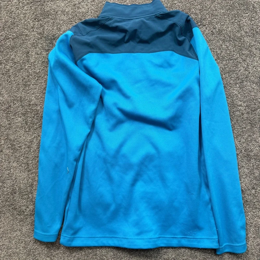 Nike Golf Tour Performance Dri-FIT Quarter Zip Pullover Blue 639883-413 Mens S